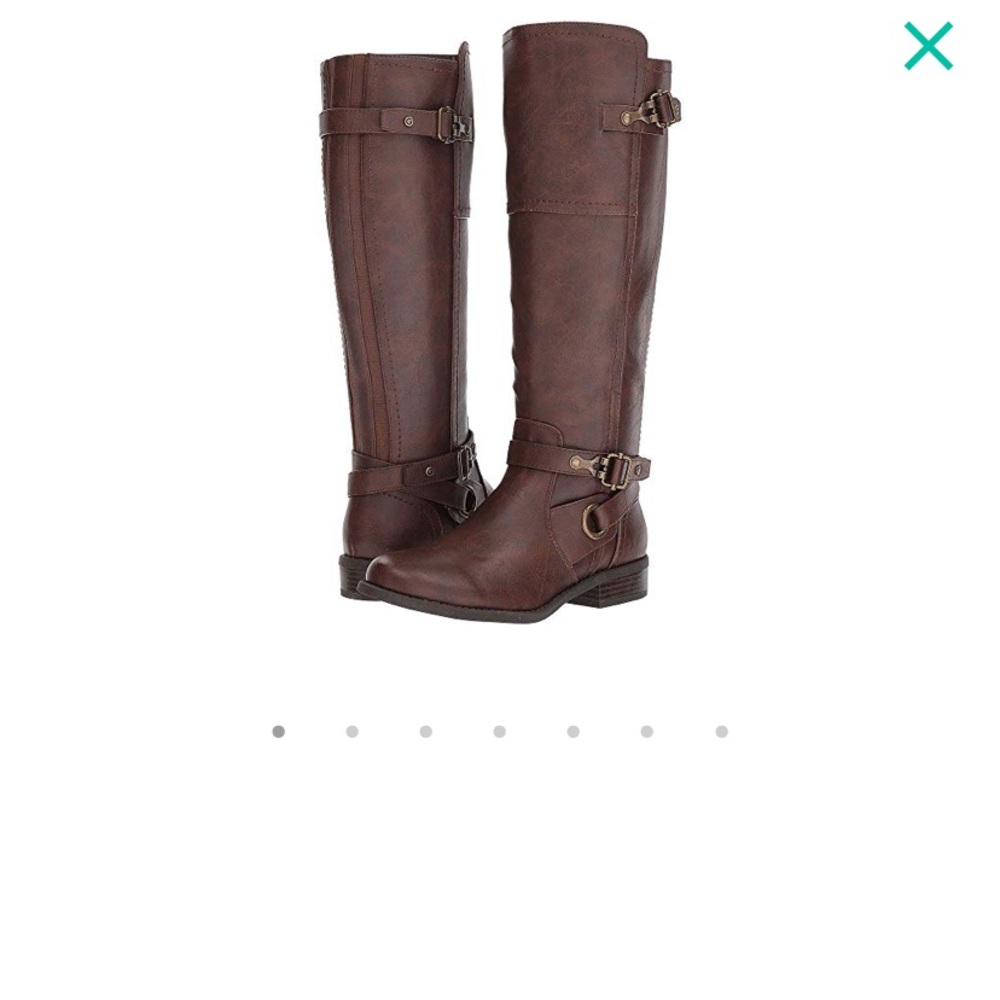 NWT Never worm Guess brown riding boots